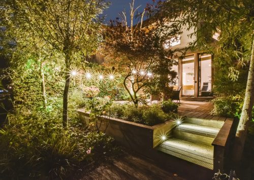 Commercial garden lighting New Orleans